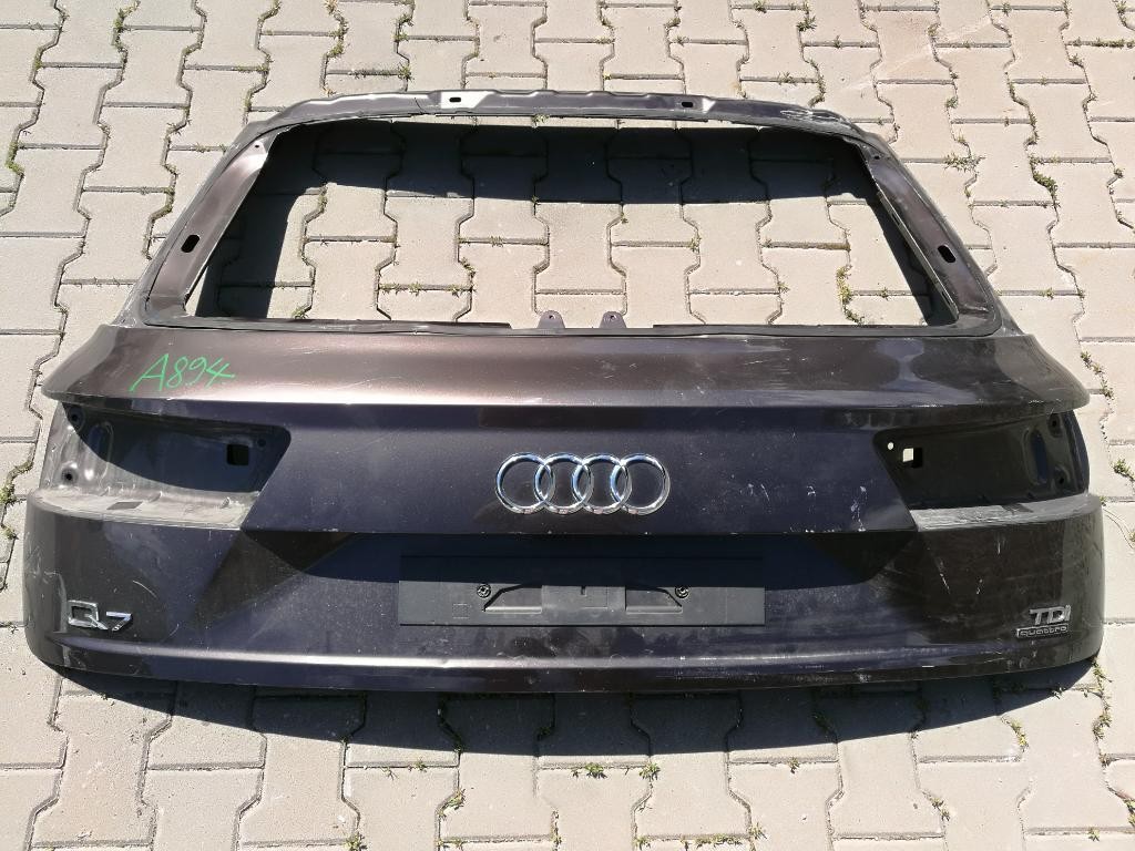 Zadna kapota dvere kufor AUDI Q7 4M 2015>