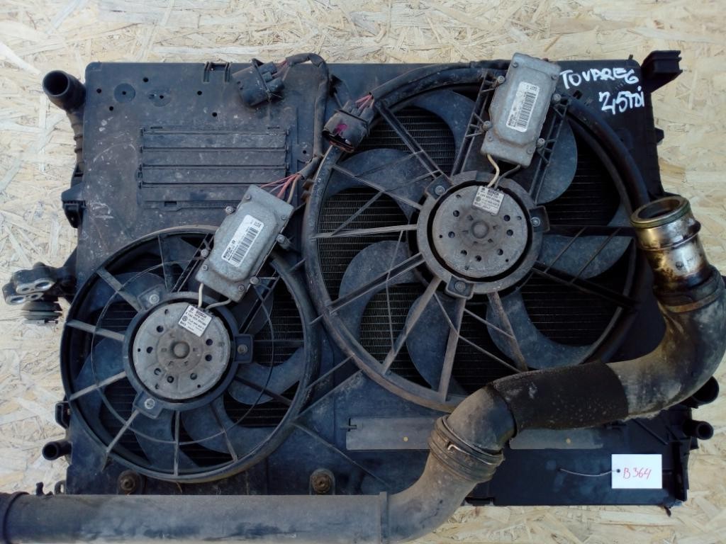 Ventilator chladic 7L6121253 VW TOUAREG 2.5