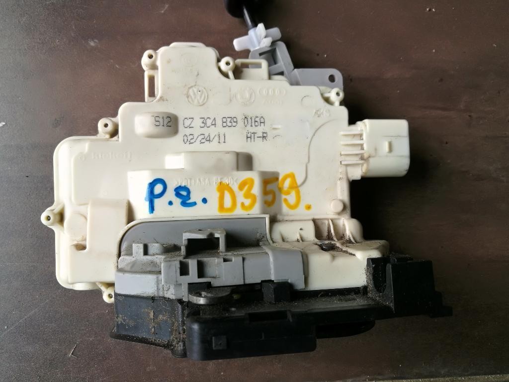 Zamok dveri 3C4839016A VW PASSAT B6 B7