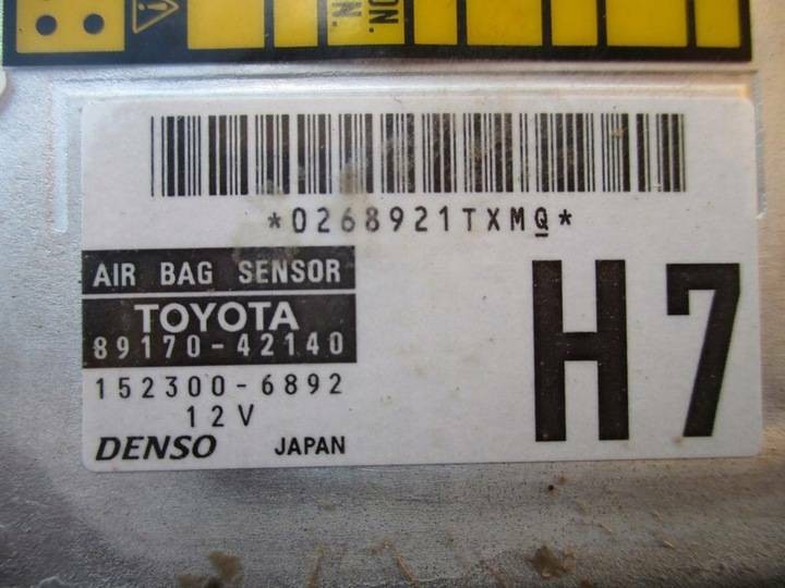 Modul jednotka airbagu TOYOTA RAV4 2.0 89170-42140