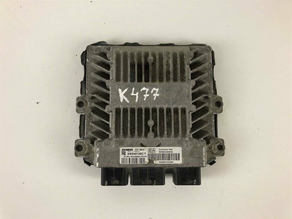 Modul jednotka motora CITROEN PEUGEOT 5WS40136C-T