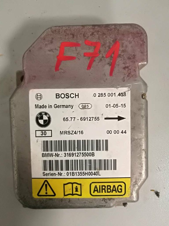Modul jednotka airbagu BMW 3 E46 65.77-6912755