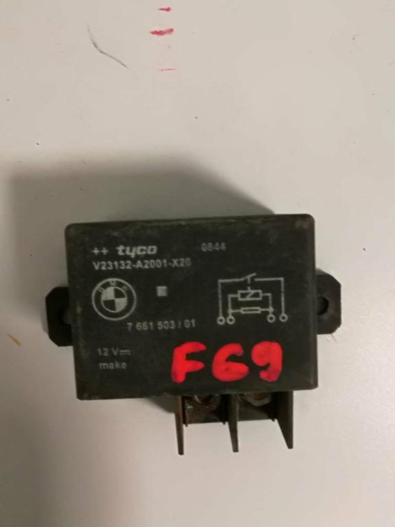 Modul jednotka ventilatora BMW E60 E90 766150301