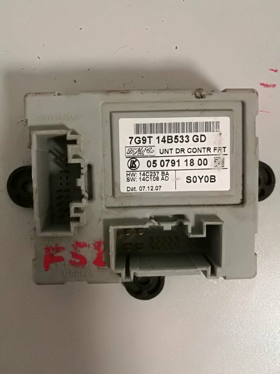 Modul jednotka dveri FORD MONDEO MK4 0507911800