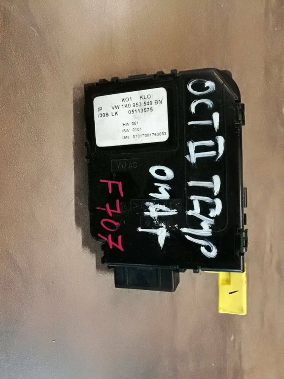 Modul jednotka  VW AUDI SEAT SKODA 1K0953549BN