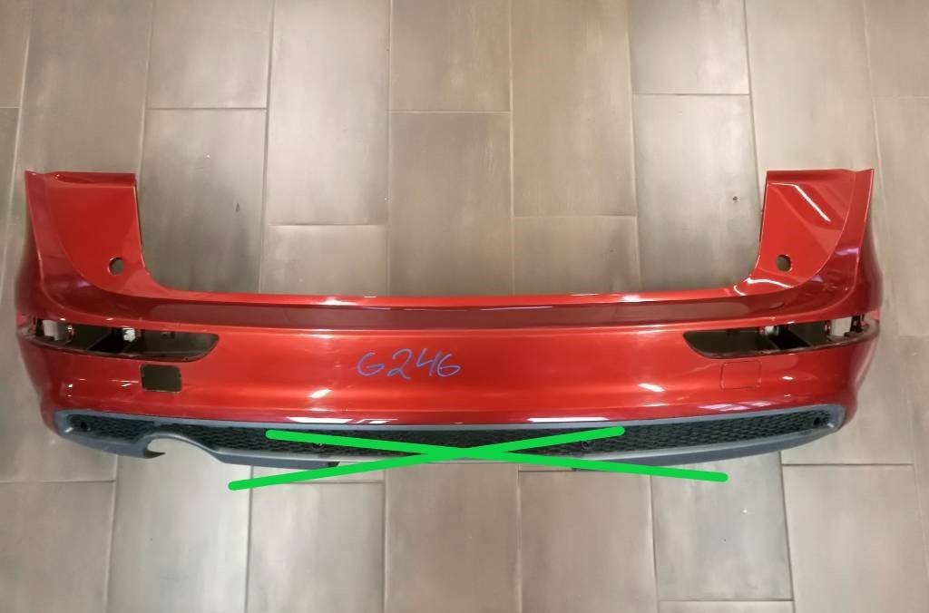 Zadný nárazník AUDI Q5 8R S-LINE 8R0807833H