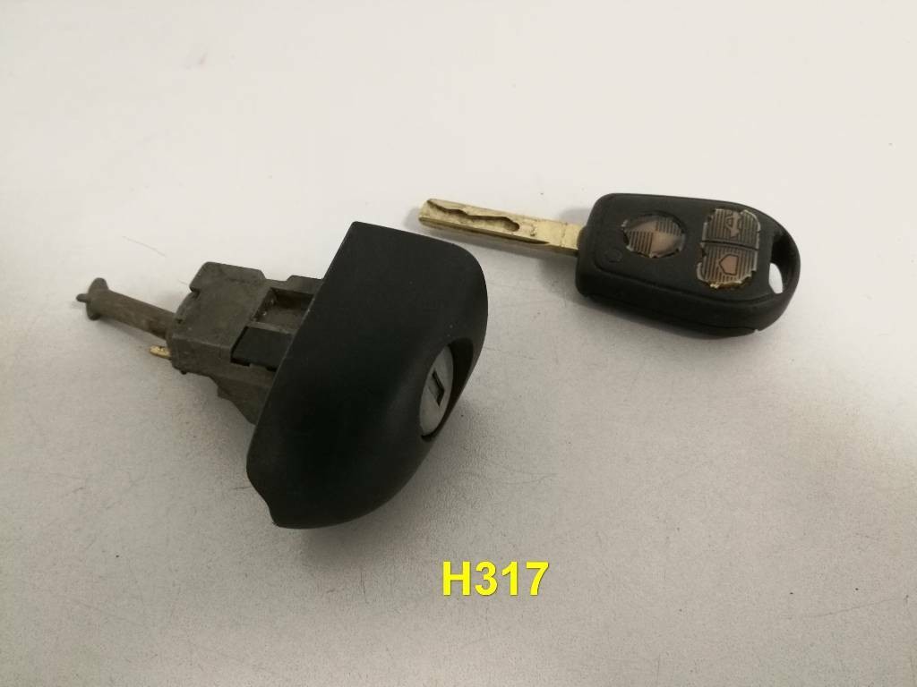 Autokľúč kľúč zapalovania s dialkovým BMW 3 E46