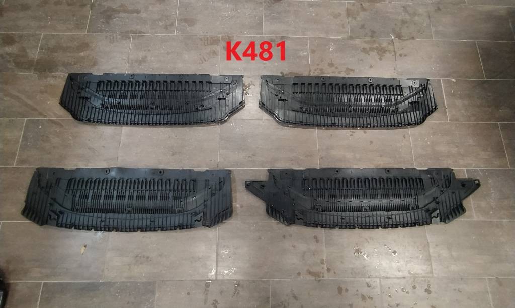 Spojler lišta predného nárazníka AUDI A6 C7 4G