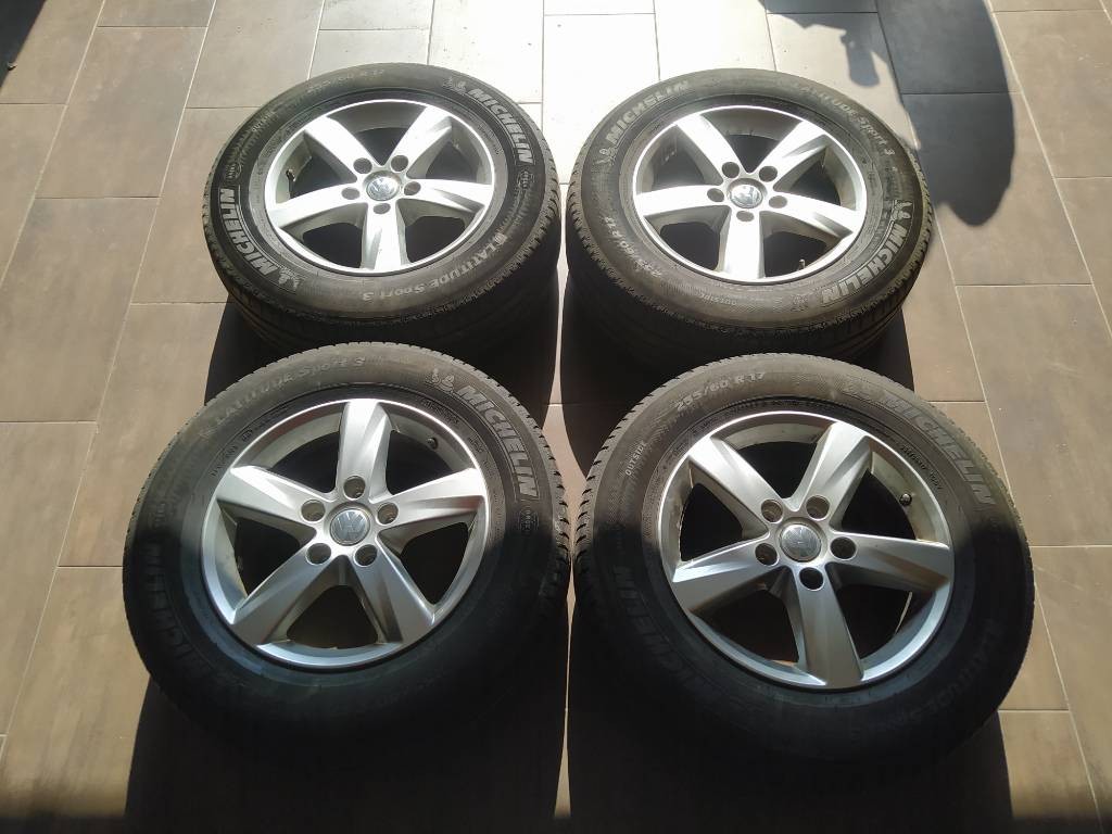 Disky kolesá VW Touareg 2 7P Michelin 255/60/R17