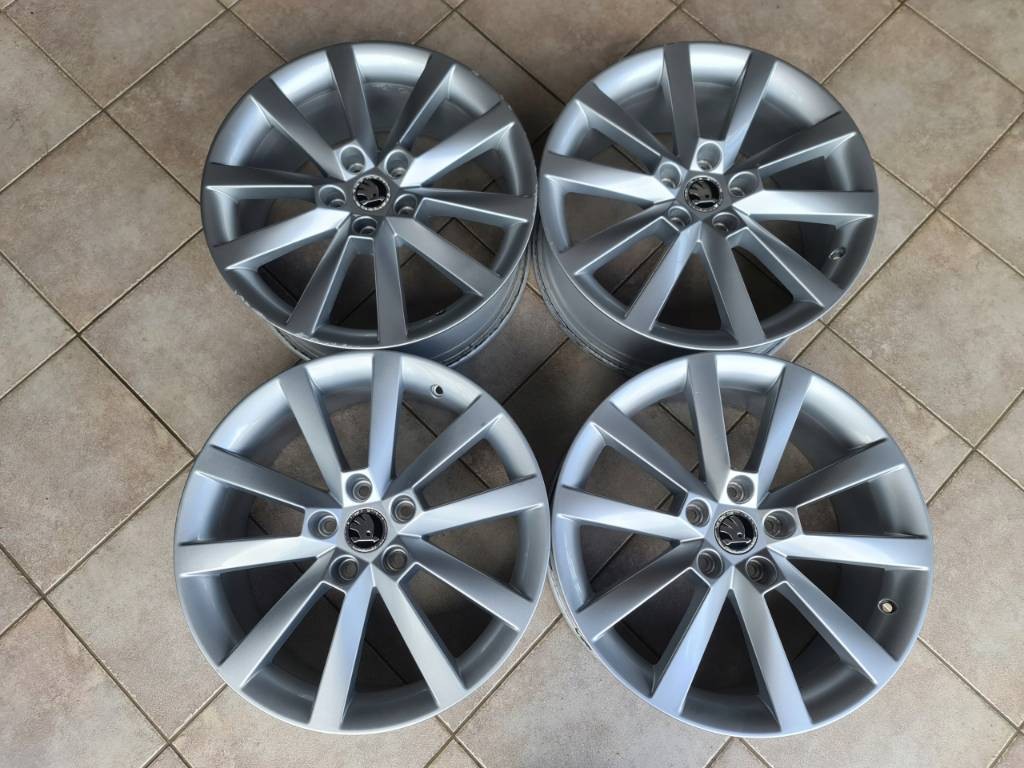 Disky elektróny Škoda R 18 BORBET 7,5Jx18H2