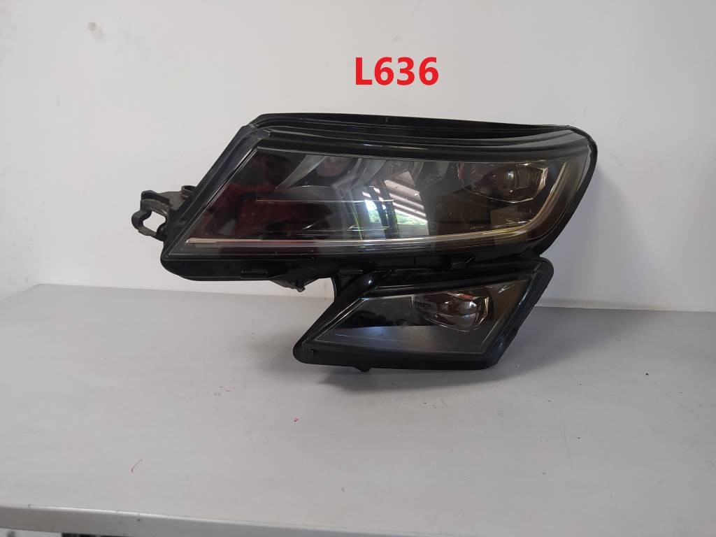 Ľavé predné svetlo Škoda Kodiaq FULL LED 566 2016-