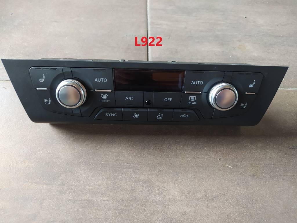 Ovládanie klimatizácie teploty Audi A6 C7 4G LIFT