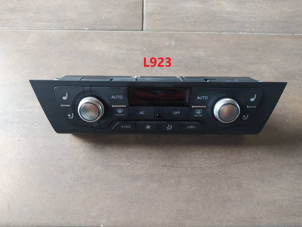 Ovládanie klimatizácie teploty Audi A6 C7 4G LIFT