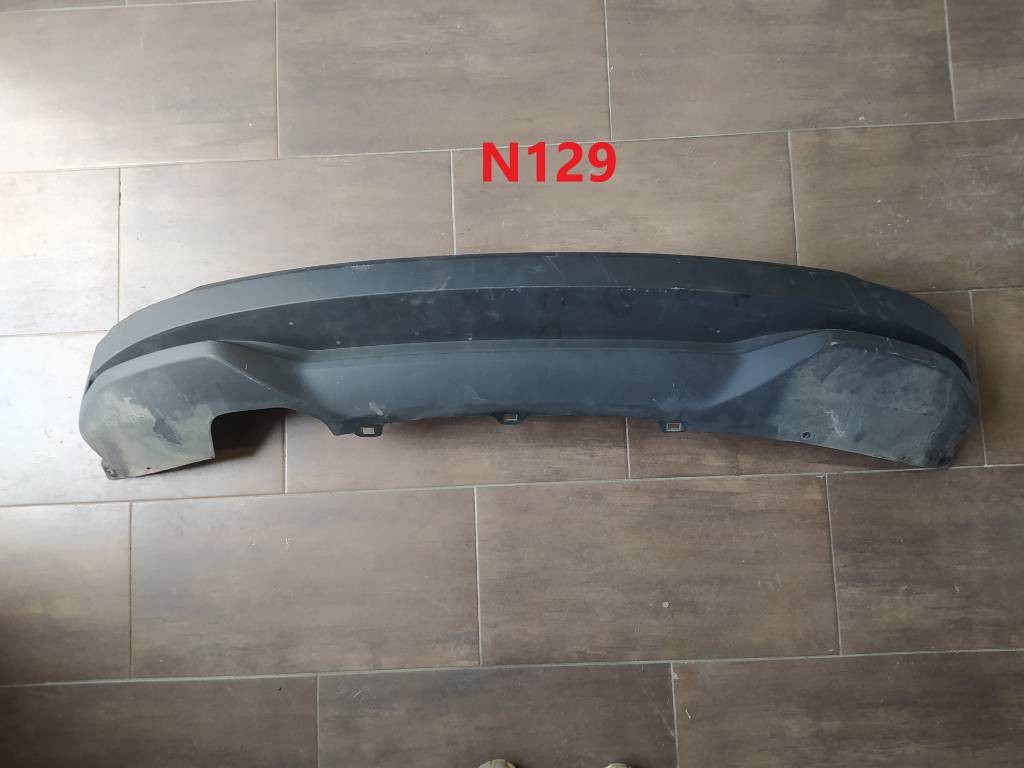 Zadný spojler difuzor nárazníka Škoda FABIA IV 6VE