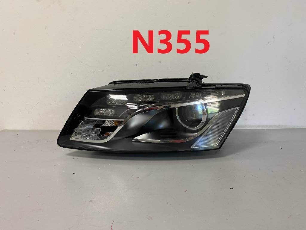 Ľavé predné svetlo Audi Q5 BI-XENON XENON 8R